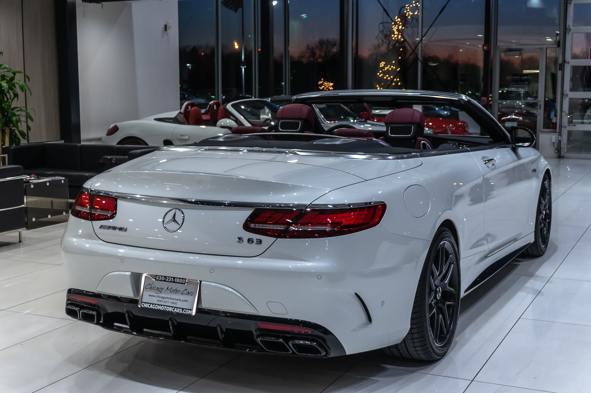 Used 2019 Mercedes Benz S63 AMG Cabriolet 4Matic Exclusive Pkg AMG Night Vision Pkg MSRP 197k Only 183 Miles For Sale Sold Karma Naperville Stock 16902